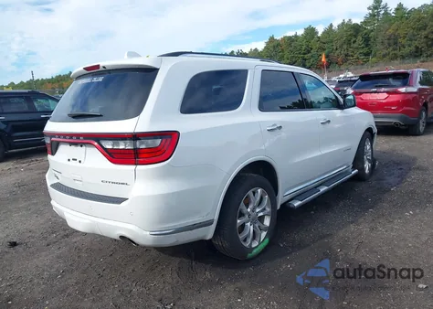 2017 Dodge Durango Citadel Awd из США, поврежденный, VIN 1C4RDJEG8HC600976
